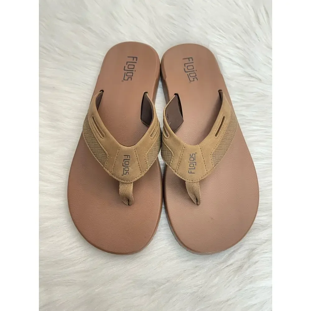FLOJOS Sandals Men's Classic Slip-on Waterproof Flip-flops Everyday Size 13 - Picture 2 of 6